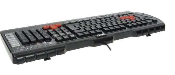 A4tech G800V, profesionální herní klávesnice, USB