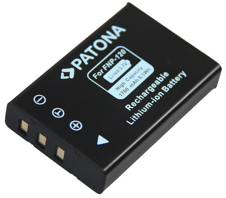 Patona PT1017 - Fujifilm NP-120 1700mAh Li-Ion