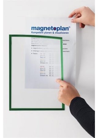 Magnetoplan Magnetický rámeček A4 šedá (5ks)