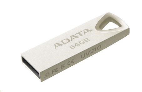 ADATA UV210 64GB kovový (AUV210-64G-RGD)
