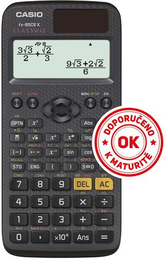 Casio FX 85 CE X Školní vědecká kalkulačka