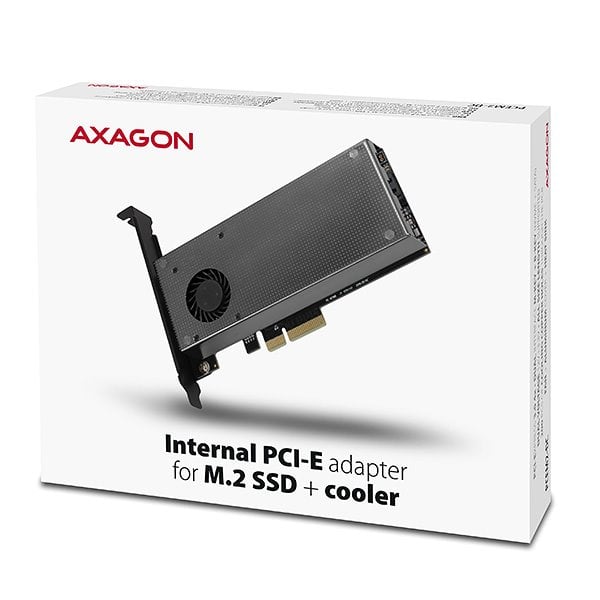 AXAGON PCEM2-DC PCIe NVMe+NGFF M.2 adaptér
