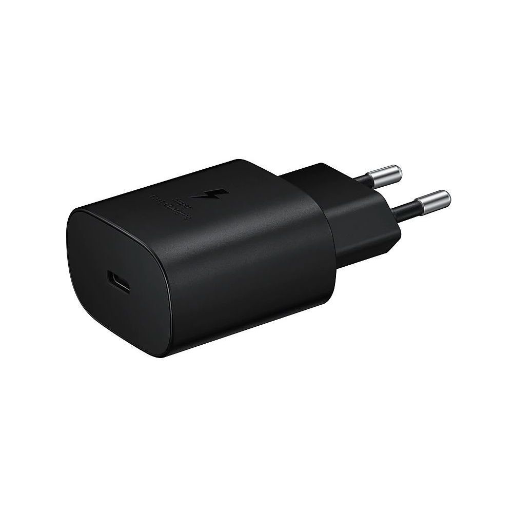 EP-TA800EBE Samsung USB-C 25W Cestovní nabíječka Black (OOB Bulk)