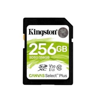KINGSTON SDXC 256GB Canvas Select Plus A1 C10 Card (čtení 100 MB/s, zápis 85MB/s)