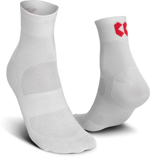 Kalas ponožky nízké RIDE ON Z bílé/červené vel.40-42