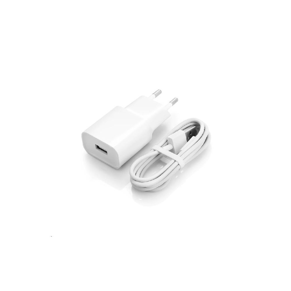 Xiaomi MDY-09-EW USB 10W Cestovní Nabíječka + USB-C Datový Kabel White (Bulk)