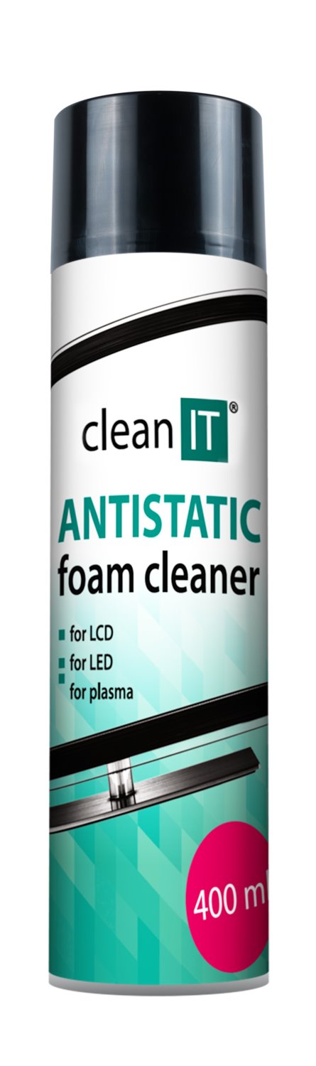 Clean IT antistatická čisticí pěna na obrazovky 400ml