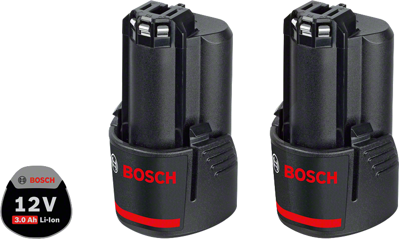 Bosch 2× GBA 12V 3.0Ah Professional (1.600.A00.X7D)