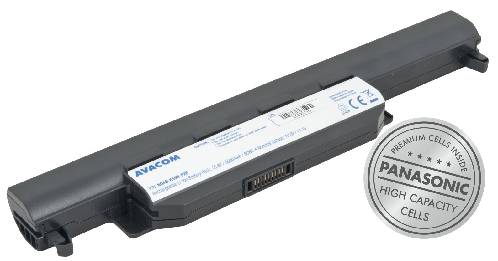 Avacom baterie pro Asus K55, X55, R700 Li-Ion 10,8V 5600mAh