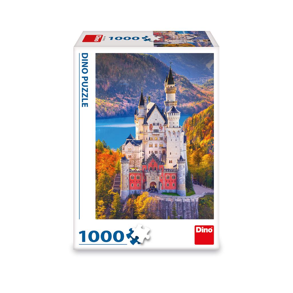 Dino Puzzle Zámek Neuschwanstein 1000 dílků