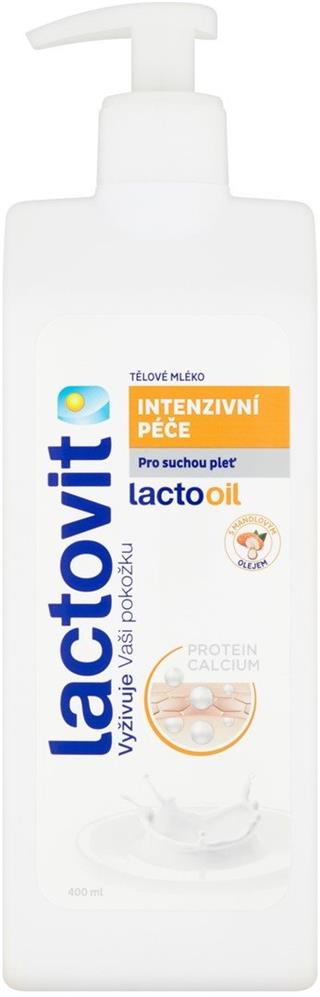 Lactovit LACTOOIL Tělové mléko Intenzivní péče 400ml