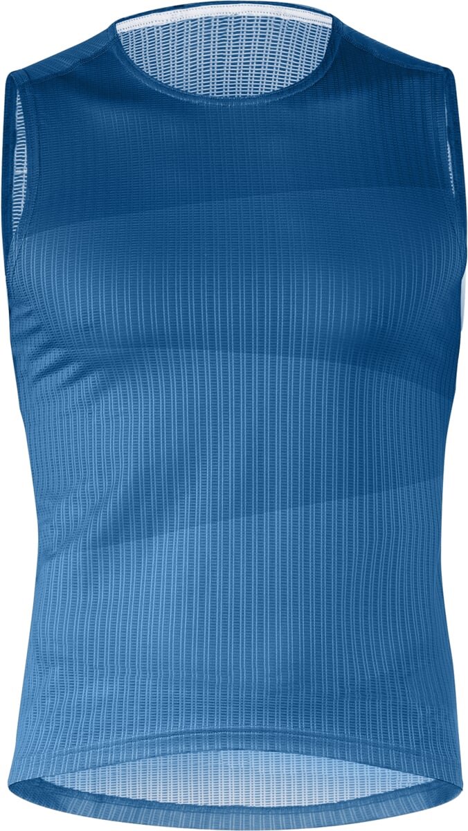 Mavic Hot Ride+ SL Graphic Tee, vel. XL, pánské funkční tričko bez rukávů, classic blue