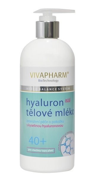 Vivapharm Hyaluronové tělové mléko 400ml
