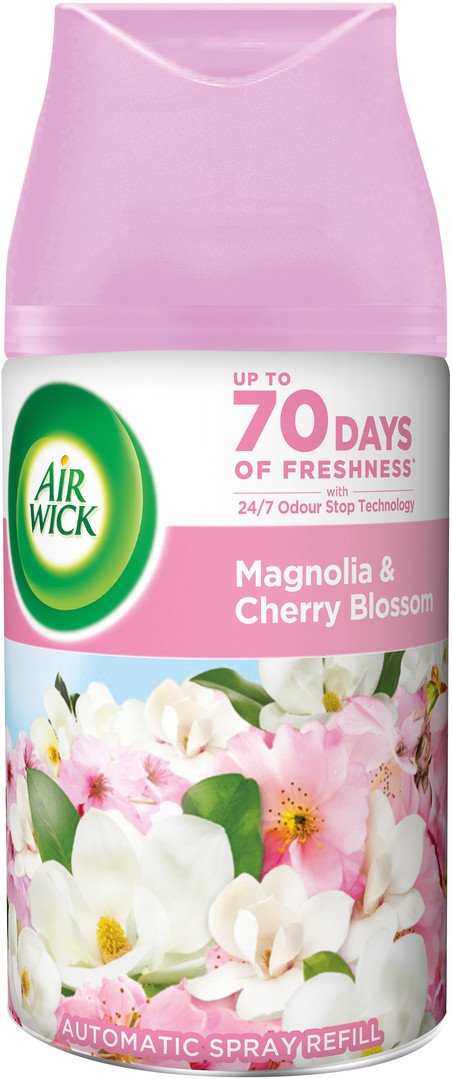 Air Wick Aut.Spray náplň Magnólie a květy třešní 250ml