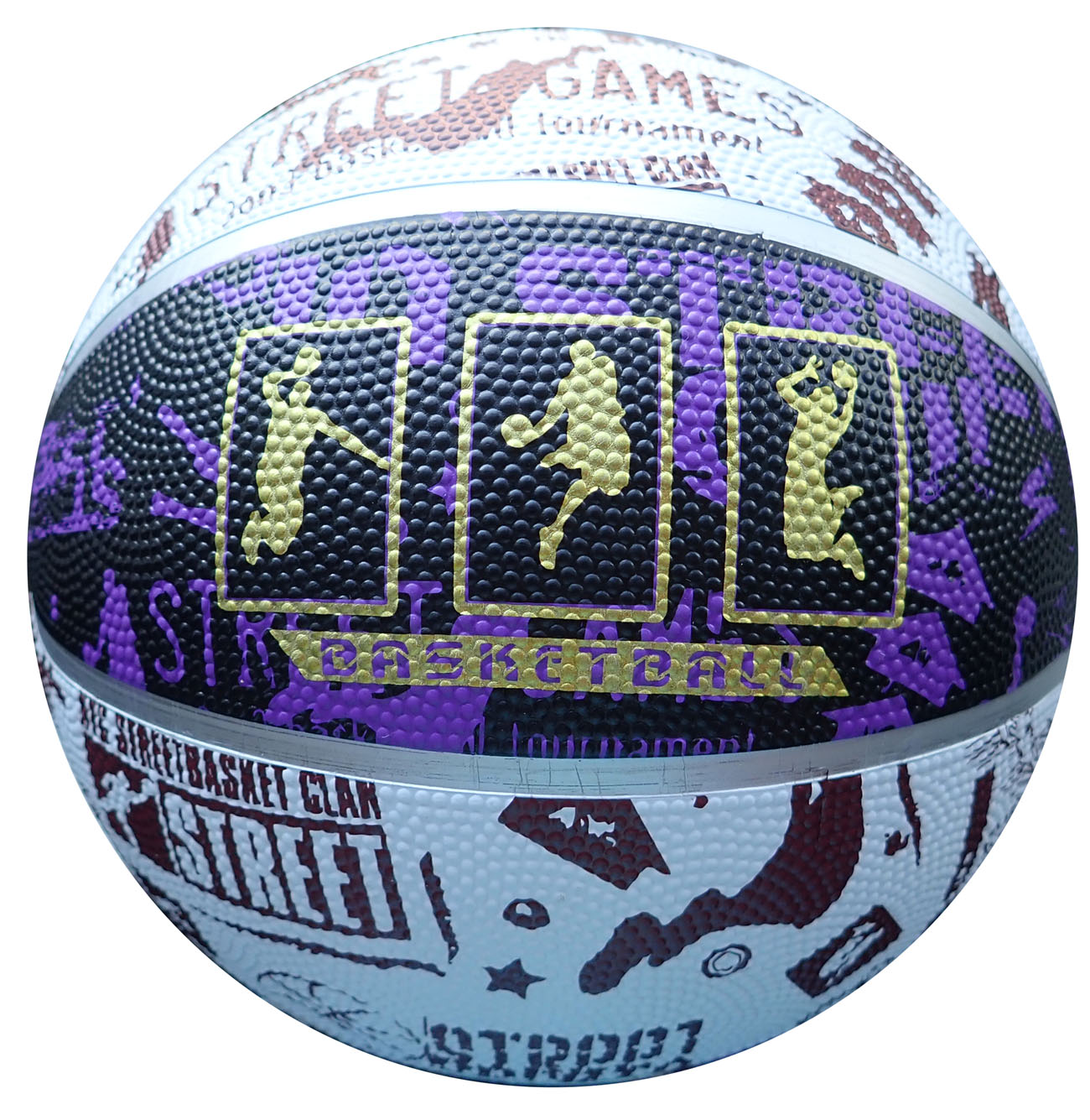 ACRA G2104 Basketbalový míč s potiskem vel.5