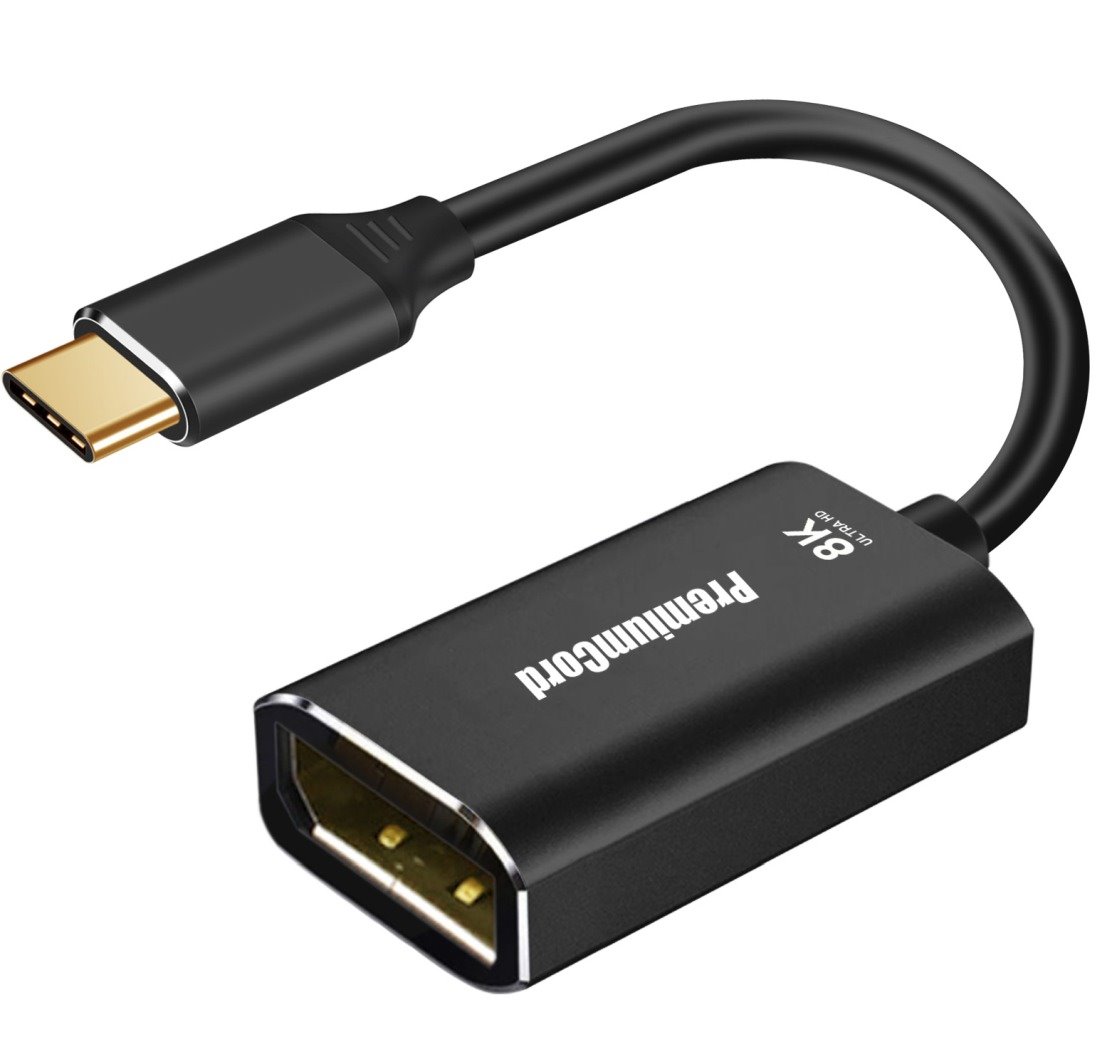 Adaptér USB-C na DisplayPort DP1.4 8K@60Hz a 4k@120Hz