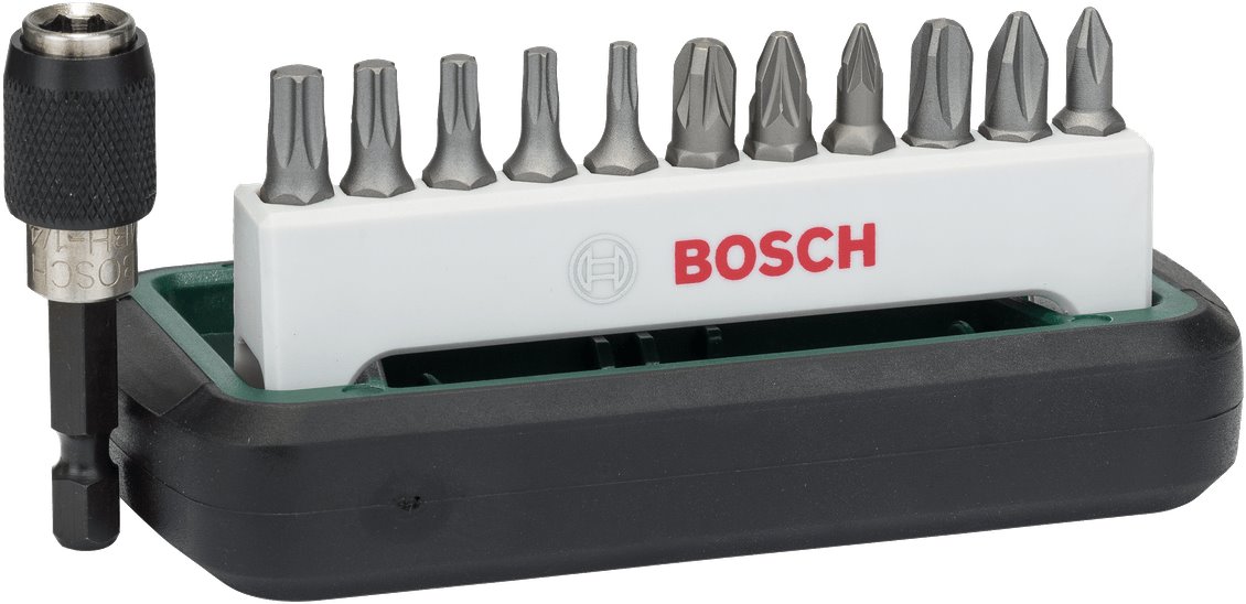Bosch 12dílná sada standardních šroubovacích bitů, smíšená (2.608.255.993)