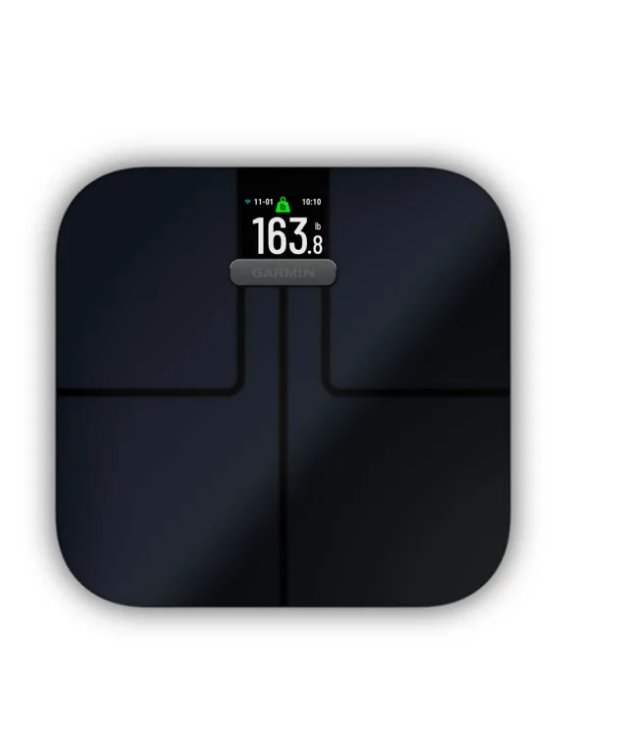 Garmin Index S2 Smart Scale - chytrá váha (černá barva)