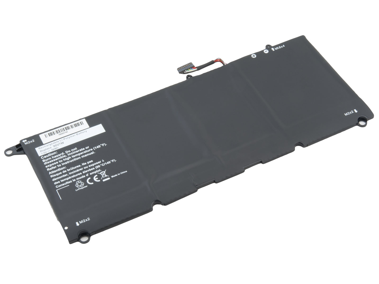 Avacom baterie Dell XPS 13 Li-Pol 7,6V 7400mAh 56Wh - rozbalené / použité