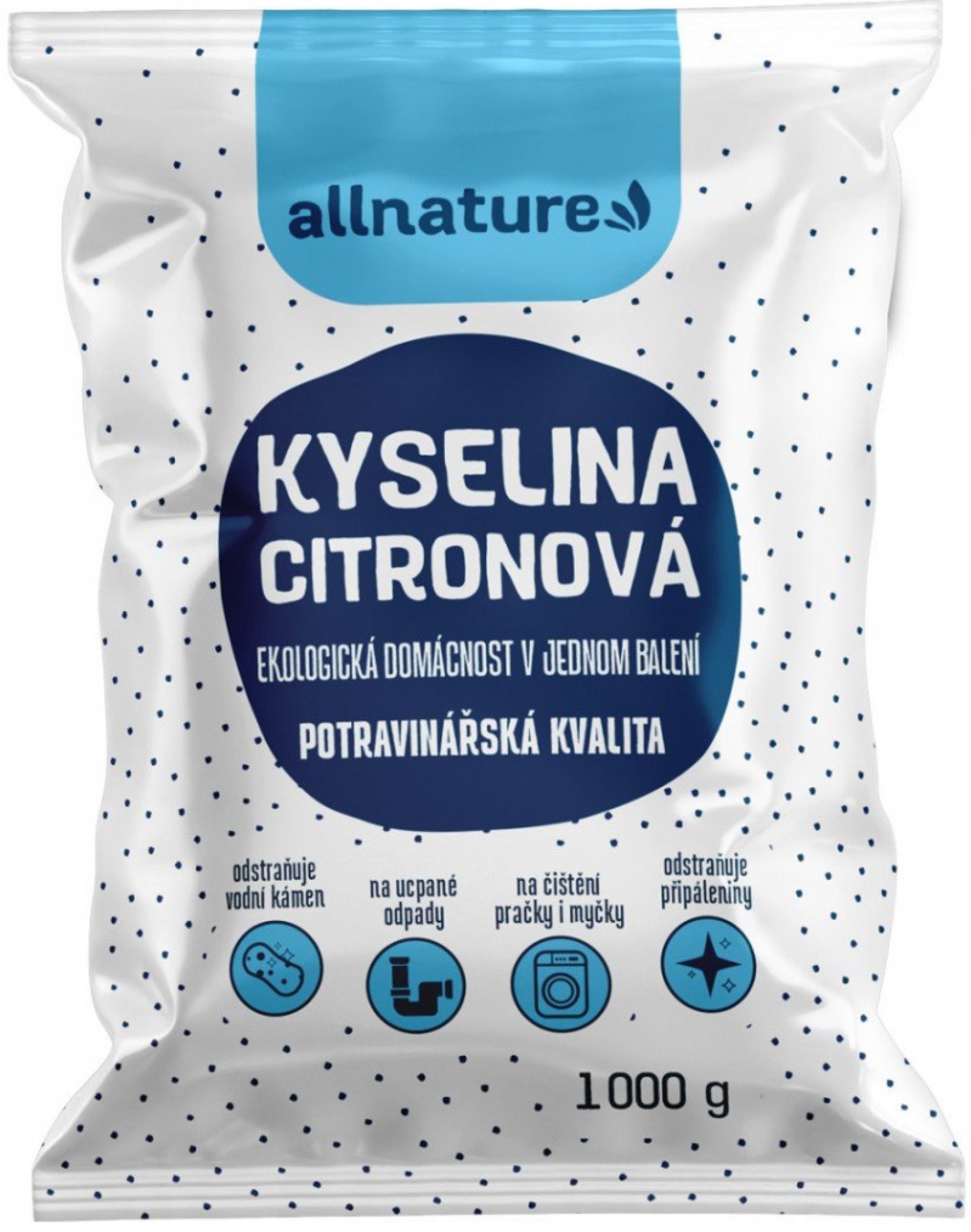 Allnature Kyselina citronová 1 kg