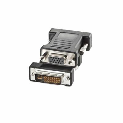 KB DVI adapter DVI-I 24+5M - VGA 15F