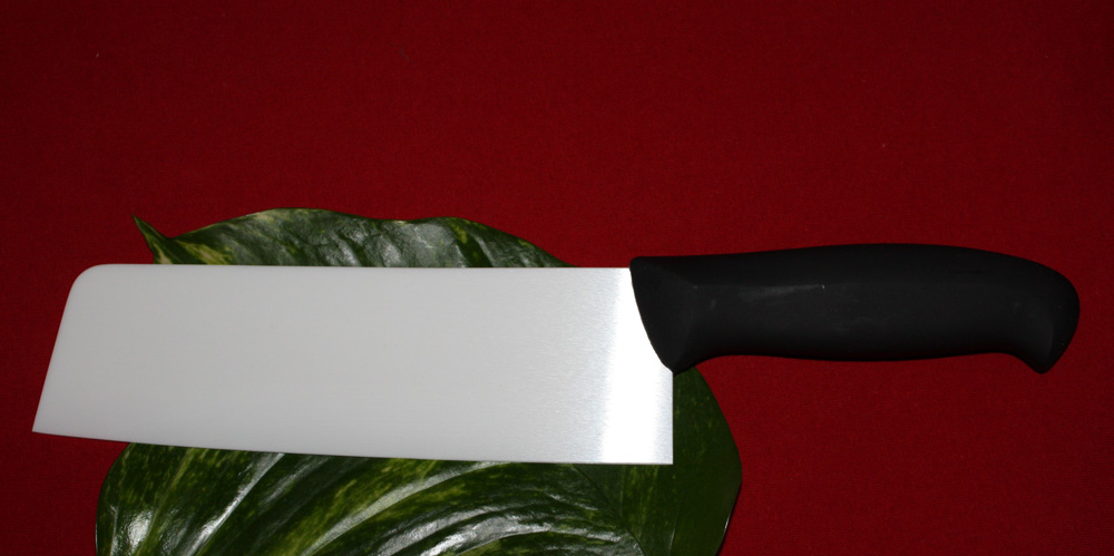 Keramický nůž Nakiri (bílá čepel 18 cm)