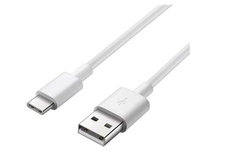 Kabel USB-C/M - USB 2.0 A/M, rychlé nabíjení proudem 3A, 0,5m