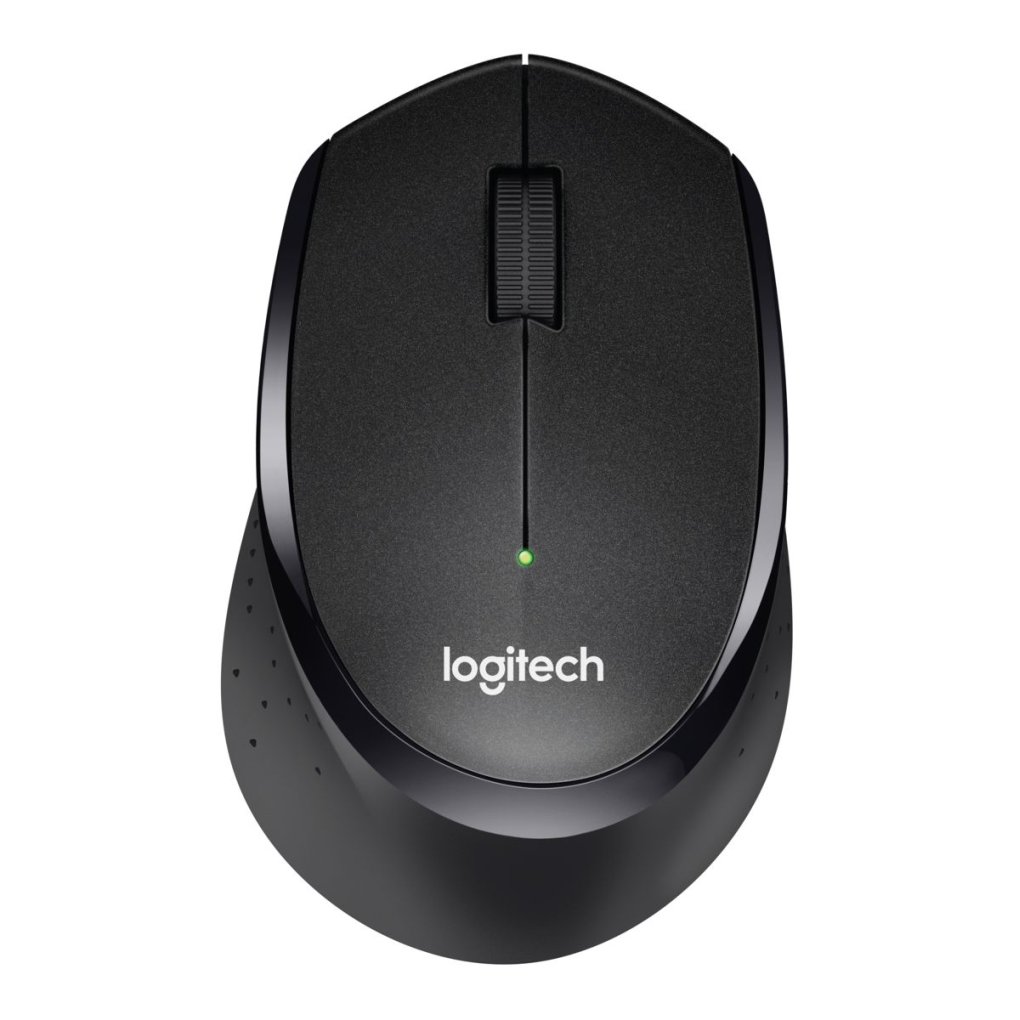 Logitech Wireless M330 Silent Plus černá