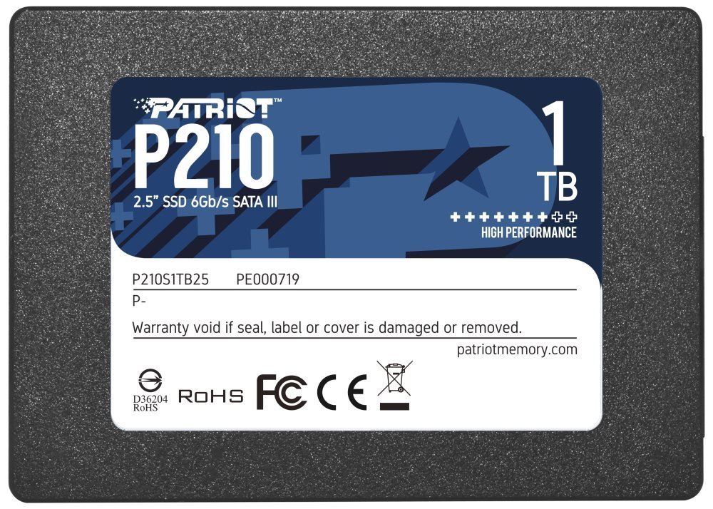 Patriot P210 1TB 2.5' SATA3 SSD