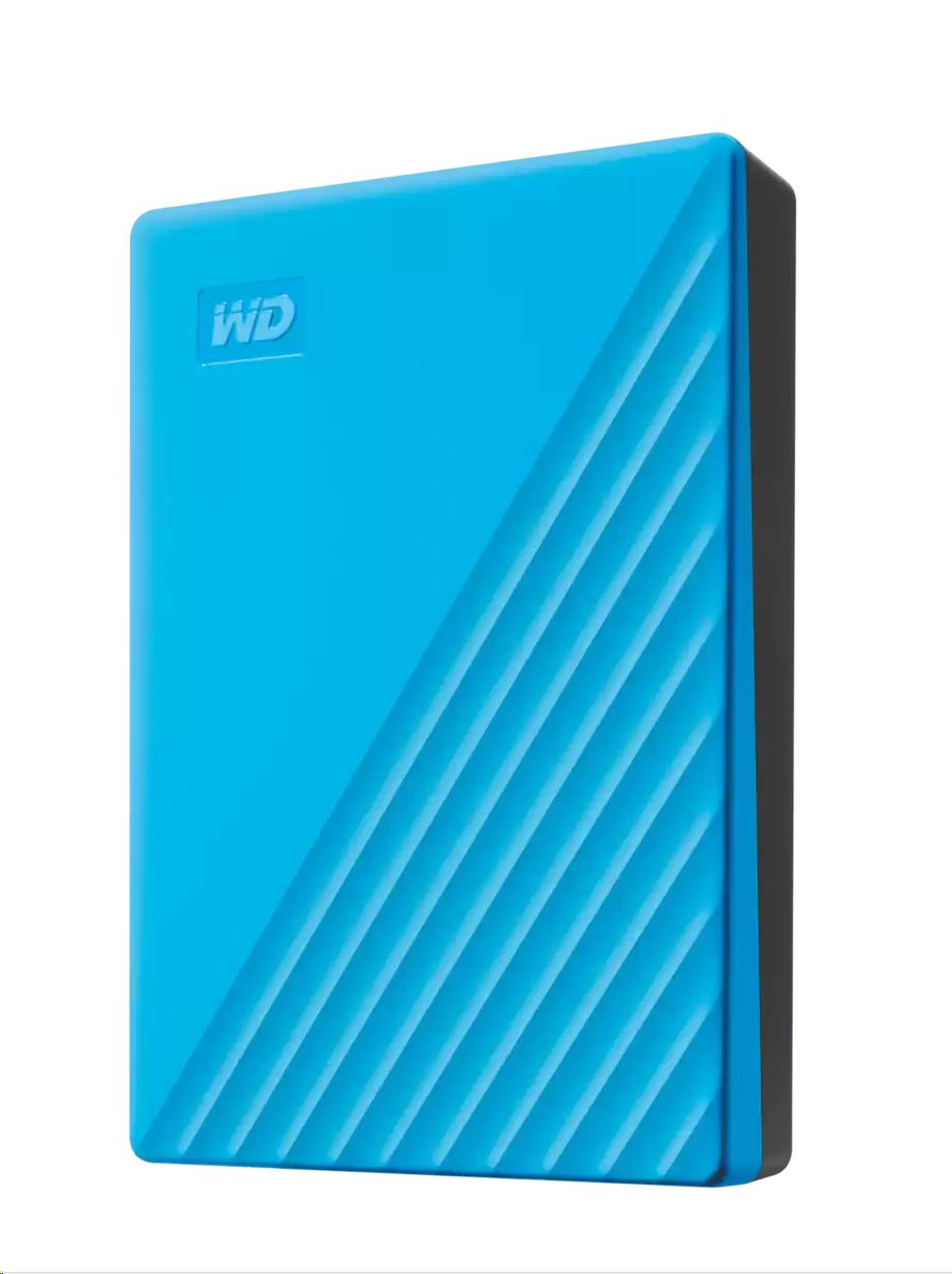 WD My Passport Portable 4TB modrý