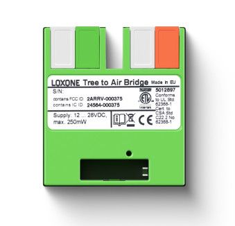 Loxone Tree to Air Bridge