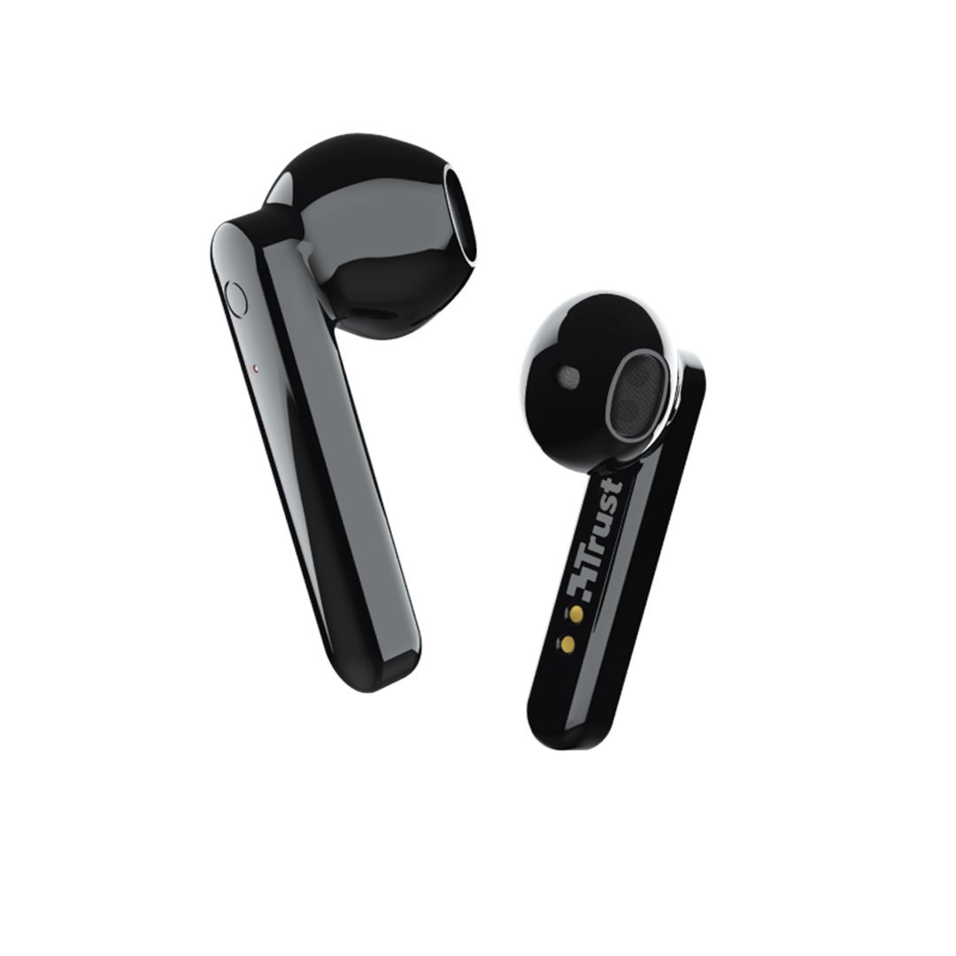 Trust Primo Touch Bluetooth Wireless Earphones, černá