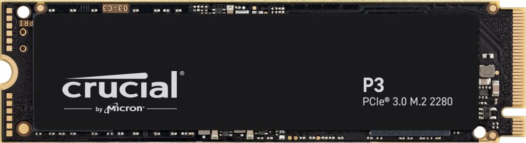 Crucial P3 SSD NVMe M.2 1TB PCIe 3.0