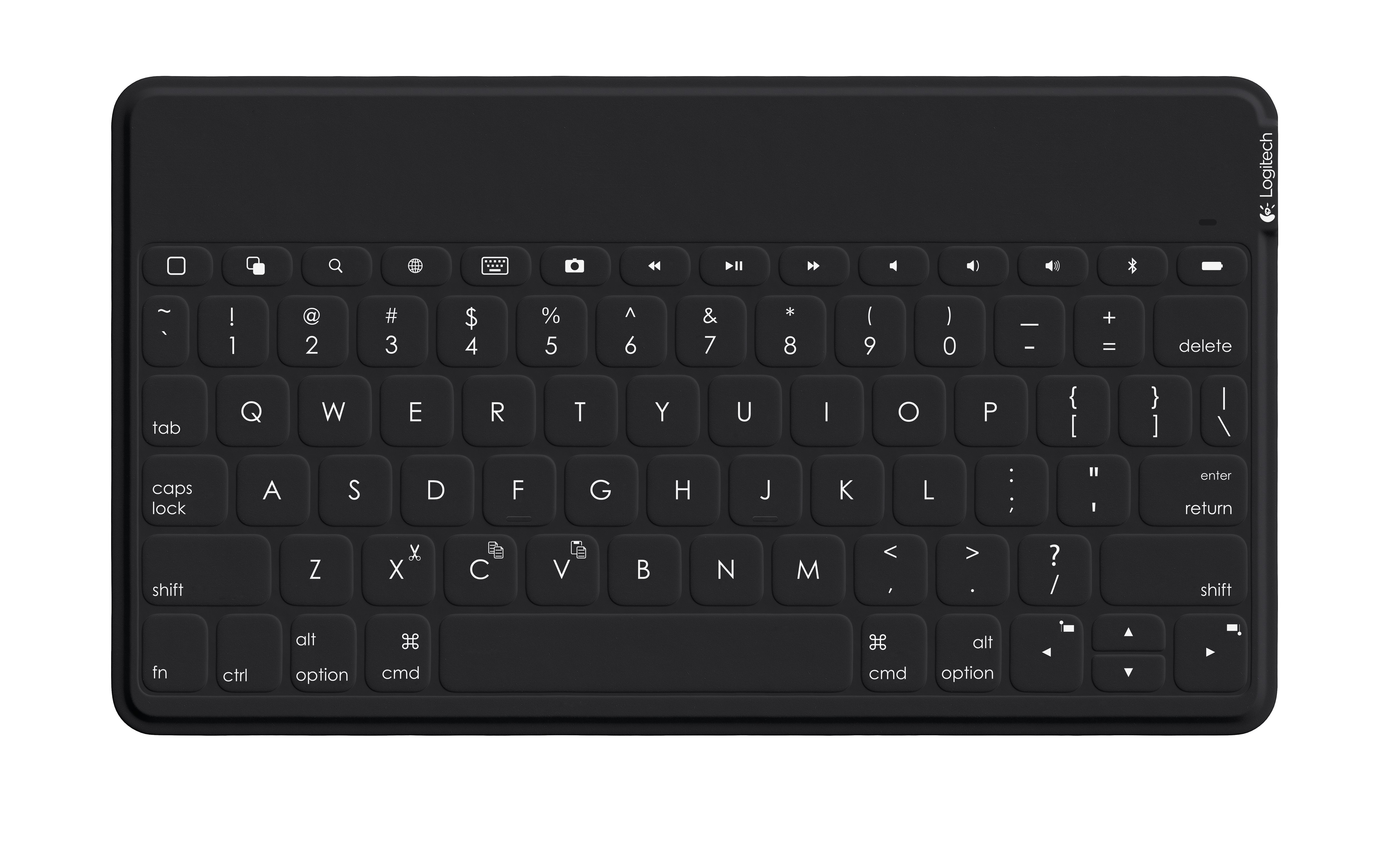 Logitech Keys-to-Go, přenosná BT klávesnice, US, černá