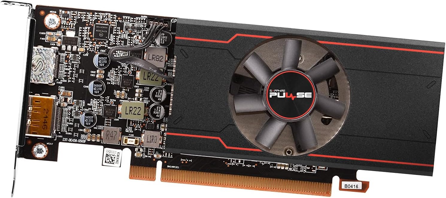 SAPPHIRE PULSE AMD Radeon RX 6400 GAMING 4GB