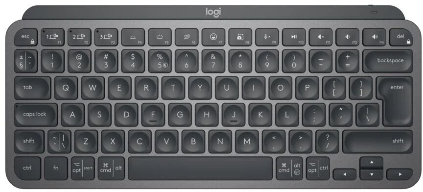 Logitech MX Keys Mini Minimalist Wireless Illuminated Keyboard - GRAPHITE (CZ/SK verze)