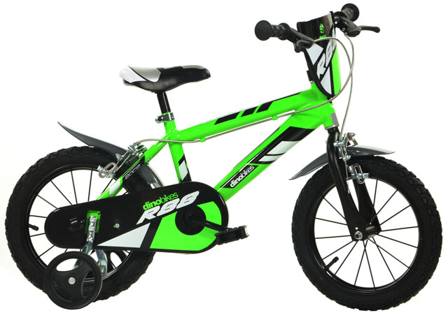Dino bikes 416U zelená 16' dětské kolo