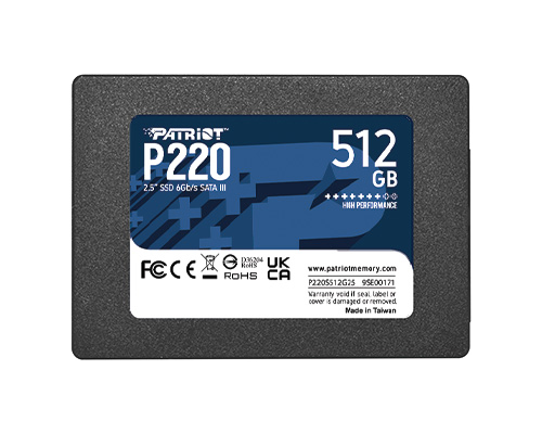 PATRIOT P220 512GB SSD SATA