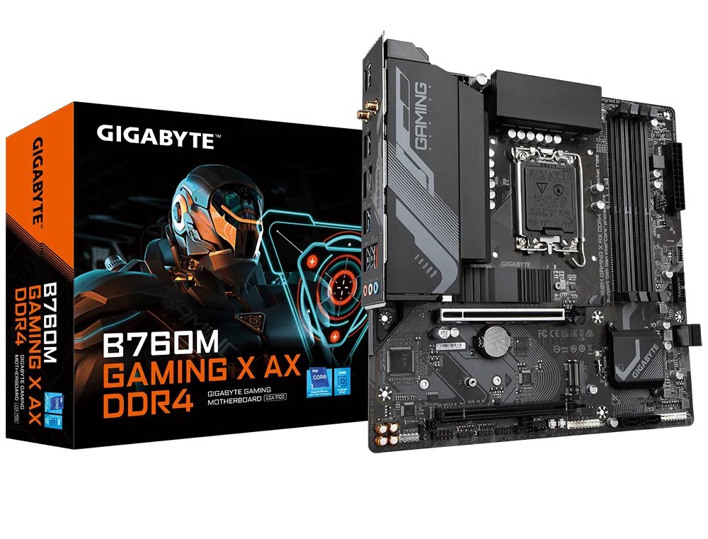GIGABYTE B760M GAMING X AX DDR4