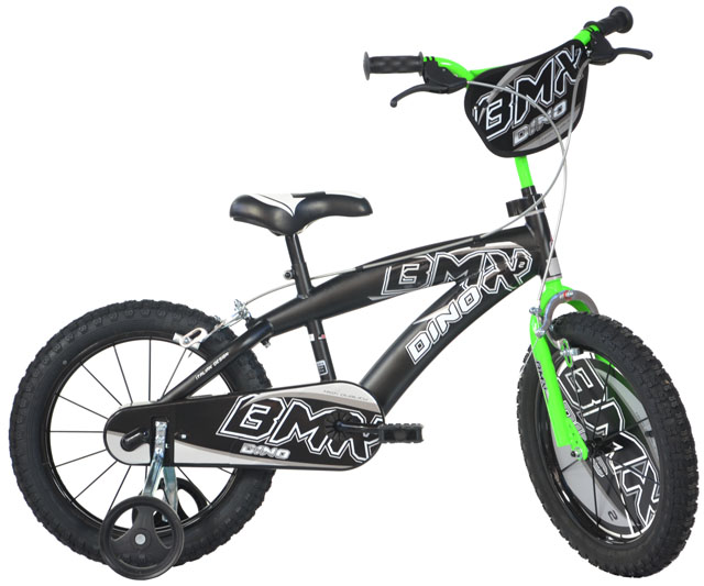 Dino bikes BMX 165XC černá 16' dětské kolo