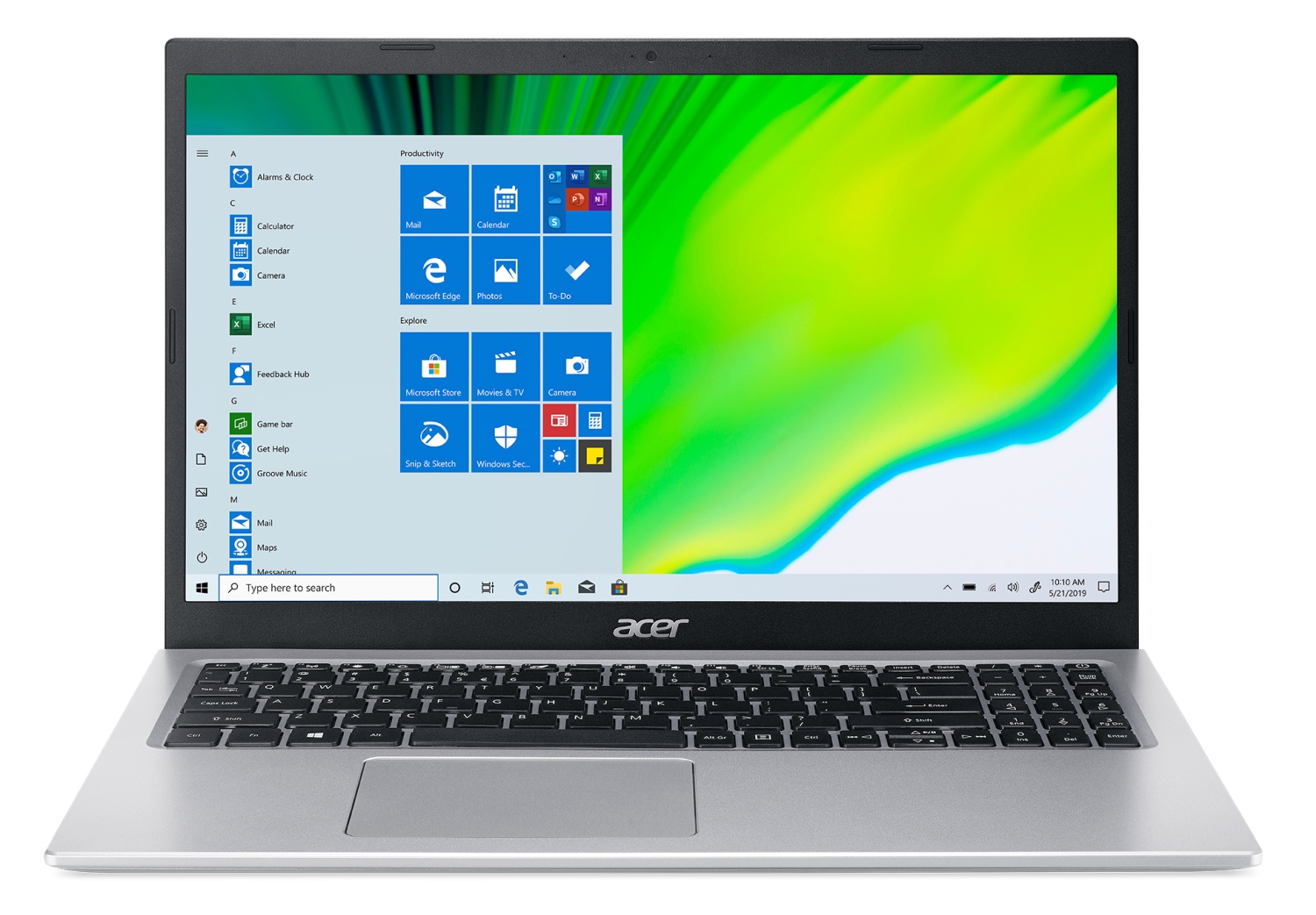 Acer Aspire 5 Pure Silver (A515-56-5744) (NX.A1GEC.005) + Doprava ZDARMA