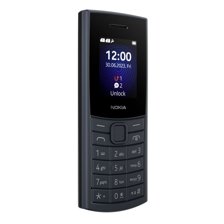 Nokia 110 4G Dual SIM, 2023, modrý