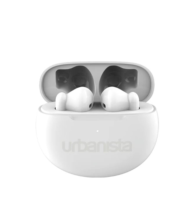 Urbanista Austin Bezdrátová sluchátka do uší s mikrofonem, bílá