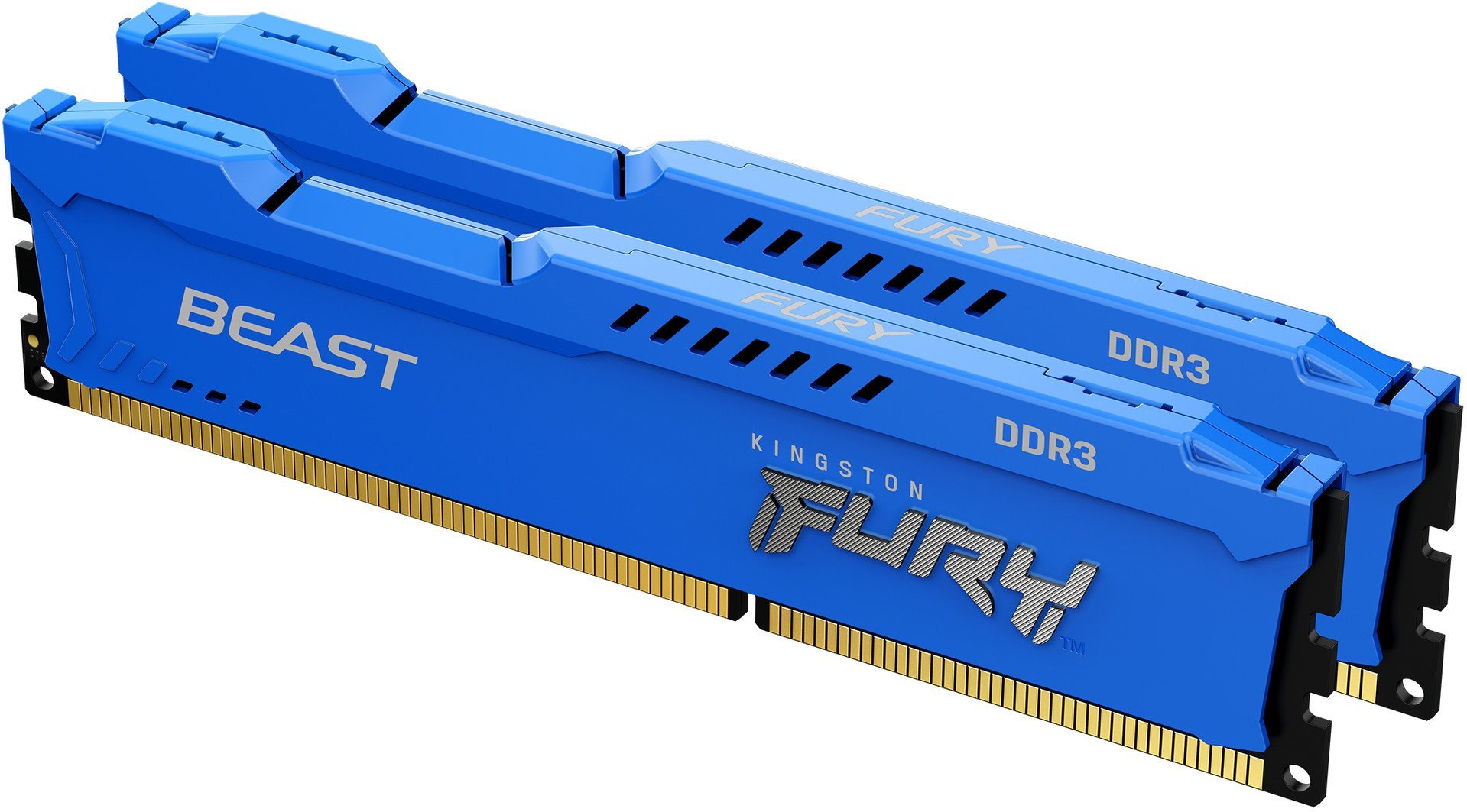 Kingston Fury Beast DIMM DDR3 16GB 1600MHz modrá (Kit 2x8GB)