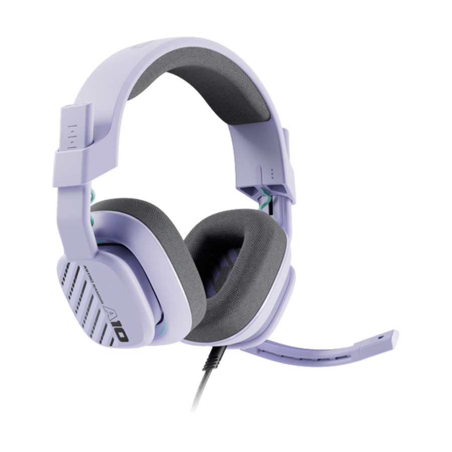 Logitech G Astro A10, drátová náhlavní sluchátka, fialová