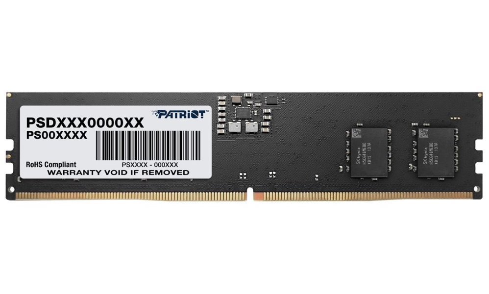 PATRIOT Signature 16GB DDR5 5600MT/s / DIMM / CL46 / 1,1V