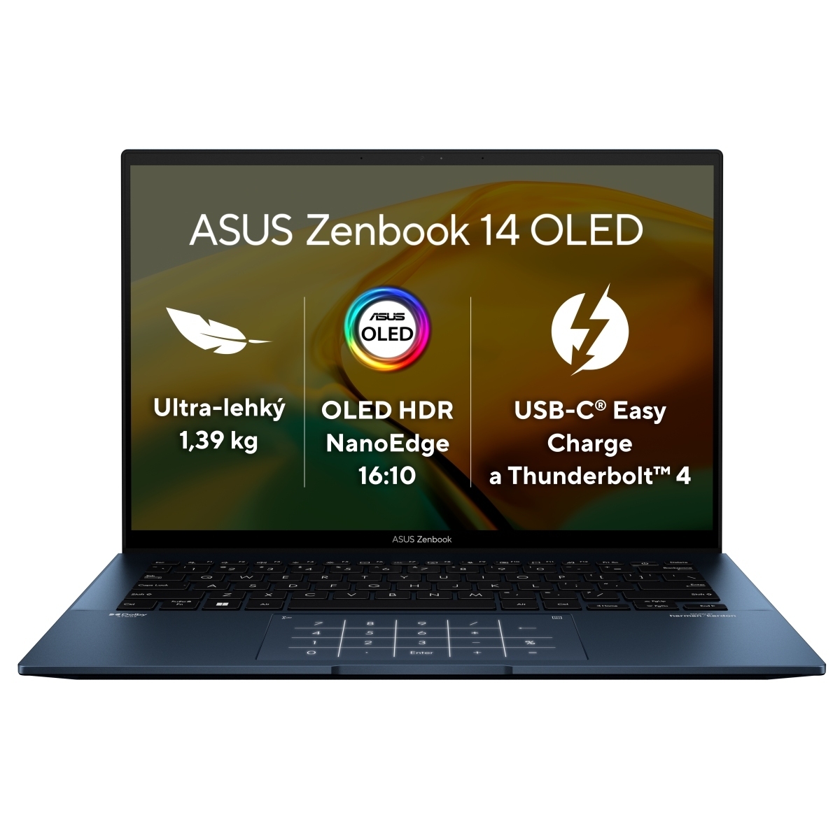 ASUS Zenbook 14 OLED UX3402VA-OLED465W Blue + Doprava ZDARMA