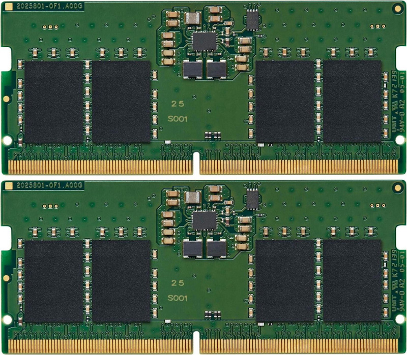 Kingston DDR5 16GB 4800MHz SO-DIMM (Kit 2x8GB)