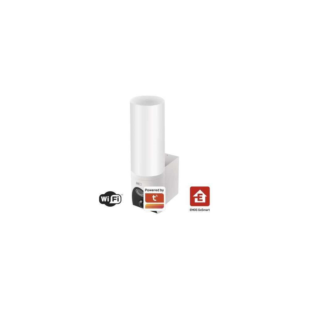 GoSmart Venkovní otočná kamera IP-300 TORCH s Wi-Fi a světlem, bílá