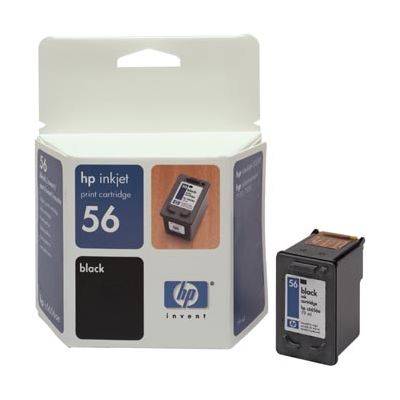 HP 56 Black (19ml) pro DJ 5550, PS 7x50 (C6656AE) - originální